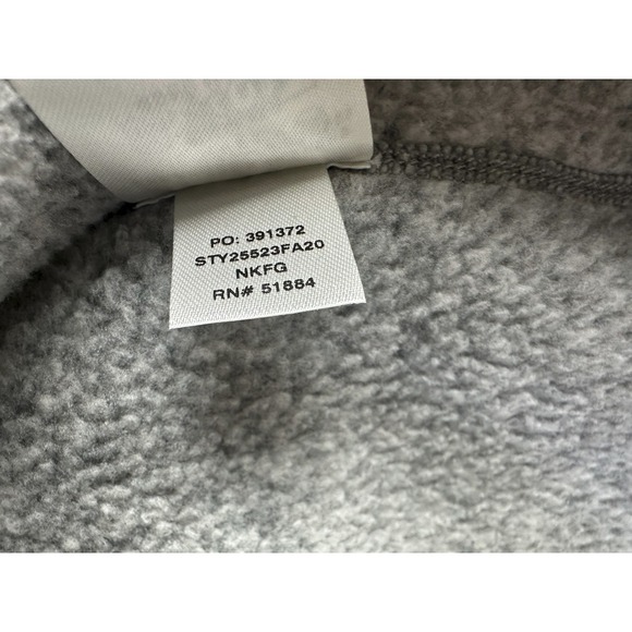 Patagonia Better Sweater Quarter Zip Fleece Pullover Grey Small *Company Logo - Picture 8 of 10